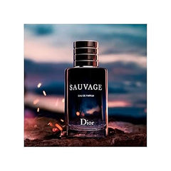 Christian Dior Sauvage Eau De Parfum Spray For Men, 3.4 Ounce