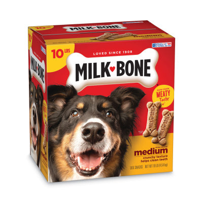Milk-Bone Original Medium Sized Dog Biscuits, 10 lbs (SMU092501)